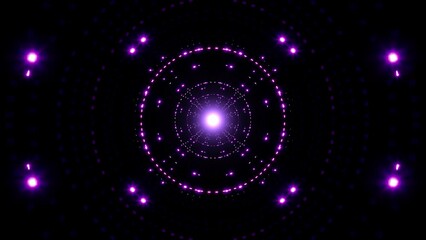 Glittering Neon Lights VJ Loop