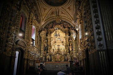 interior of the cathedral