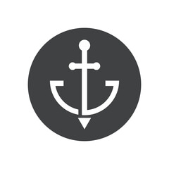 Obraz premium Anchor Logo Template vector symbol design