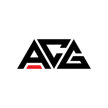 ACG triangle letter logo design with triangle shape. ACG triangle logo design monogram. ACG triangle vector logo template with red color. ACG triangular logo Simple, Elegant, and Luxurious Logo...
