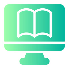 ebook gradient icon