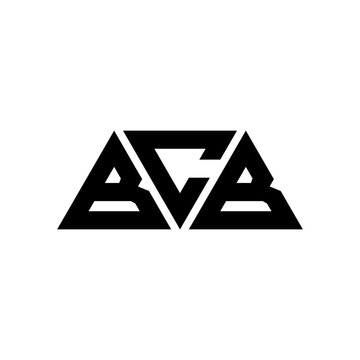 BCB triangle letter logo design with triangle shape. BCB triangle logo design monogram. BCB triangle vector logo template with red color. BCB triangular logo Simple, Elegant, and Luxurious Logo...