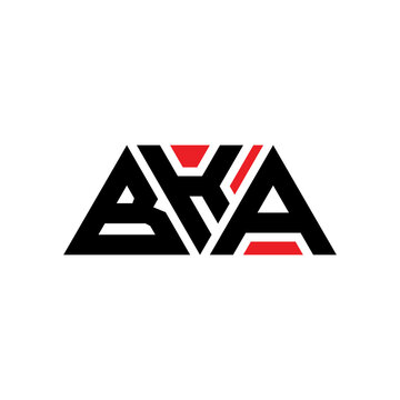 BKA triangle letter logo design with triangle shape. BKA triangle logo design monogram. BKA triangle vector logo template with red color. BKA triangular logo Simple, Elegant, and Luxurious Logo...
