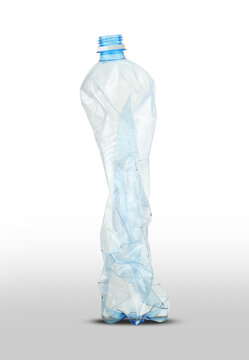 empty plastic water bottle