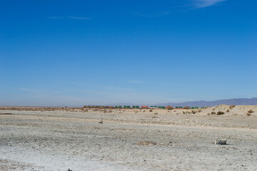 Train going through Palm Desert