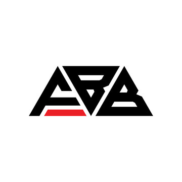 FBB triangle letter logo design with triangle shape. FBB triangle logo design monogram. FBB triangle vector logo template with red color. FBB triangular logo Simple, Elegant, and Luxurious Logo...