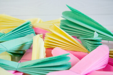 colorful beach accessories