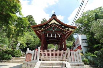 夏の筑波山の登山
