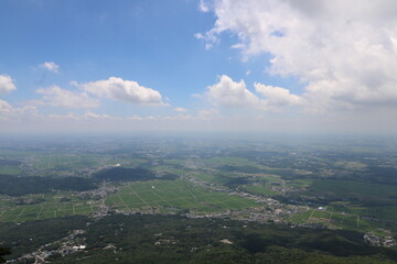 Fototapeta premium 夏の筑波山の登山