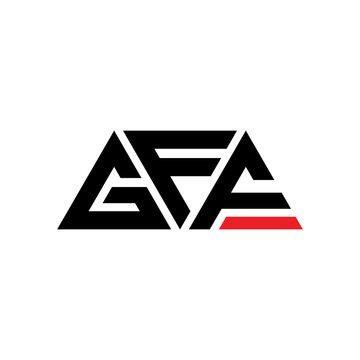 GFF triangle letter logo design with triangle shape. GFF triangle logo design monogram. GFF triangle vector logo template with red color. GFF triangular logo Simple, Elegant, and Luxurious Logo...