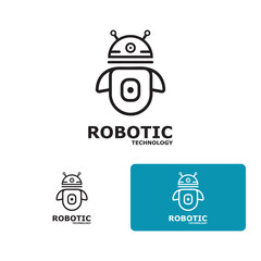 Robot icon vector
