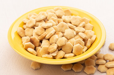 Small Salted Oyster Crackers for Soup and Chowders