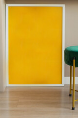Blank picture frame. Copy space. Home Decor concept.