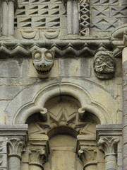 Cathedral of Ely. Norman Romanesque and Gothic from 11th to 15th century. Detail of decoration.
Anglia. United Kingdom.