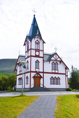 Church of Husavik in North Iceland - Europe