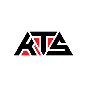 KTS triangle letter logo design with triangle shape. KTS triangle logo design monogram. KTS triangle vector logo template with red color. KTS triangular logo Simple, Elegant, and Luxurious Logo...