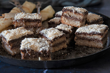 Delicious and juicy ground peanut cakes