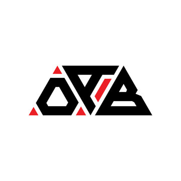 OAB triangle letter logo design with triangle shape. OAB triangle logo design monogOAm. OAB triangle vector logo template with red color. OAB triangular logo Simple, Elegant, and Luxurious Logo...