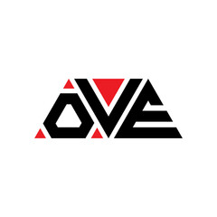 OVE triangle letter logo design with triangle shape. OVE triangle logo design monogram. OVE triangle vector logo template with red color. OVE triangular logo Simple, Elegant, and Luxurious Logo...