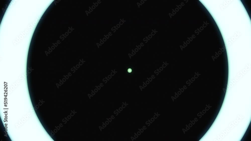 Poster background with moving liquid pattern of ovals. design. neon ovals flow in stream on black backgroun
