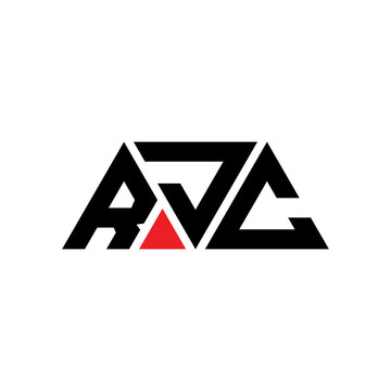 RJC triangle letter logo design with triangle shape. RJC triangle logo design monogram. RJC triangle vector logo template with red color. RJC triangular logo Simple, Elegant, and Luxurious Logo...
