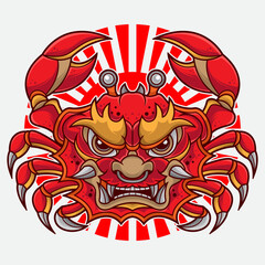 japanese crab tattoo