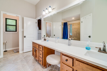 Bathroom interior