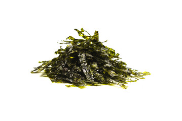 Tasty nori seaweed isolated on white background. © Nikolay