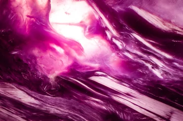  Macro detail charoite, close-up of a textured semi-precious gemstone background. backlight transparency © Mineral Vision