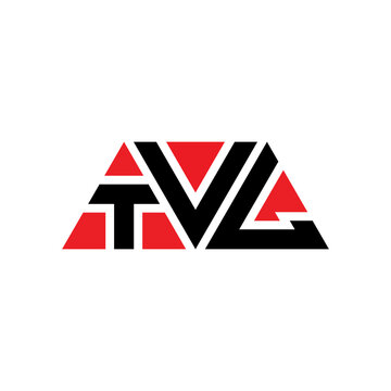 TVL triangle letter logo design with triangle shape. TVL triangle logo design monogram. TVL triangle vector logo template with red color. TVL triangular logo Simple, Elegant, and Luxurious Logo...