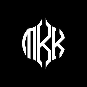 MKK letter logo. MKK best black background vector image. MKK Monogram logo design for entrepreneur and business.
