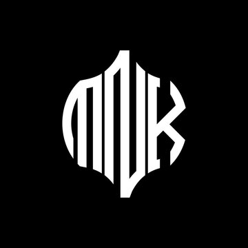 MNK letter logo. MNK best black background vector image. MNK Monogram logo design for entrepreneur and business.
