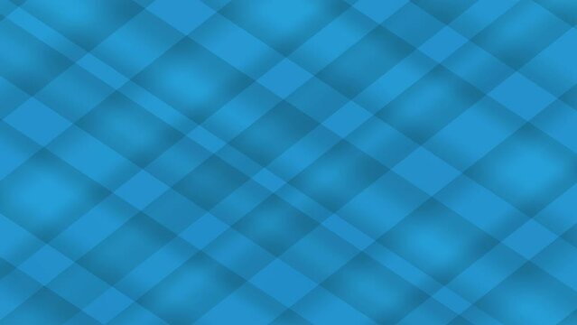 blue plaid fabric texture, Blue abstract simple moving background rectangular shape.