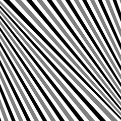 Obraz premium Diagonal striped illustration. Repeated color slanted lines background. Surface pattern design with linear ornament. Colorless disco lights motif. Stripes wallpaper. Angle rays. Pinstripes vector art.