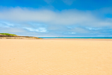 Traeth Lligwy beach on the isle of Anglesey, Wales