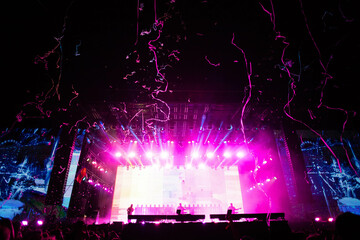 stage lights live concert summer music festival