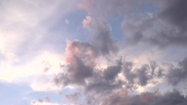 Rain Clouds in background for titles and credits 