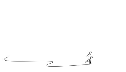 a fit runner sportsperson doing cardio exercise outside