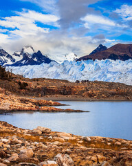 Fototapeta na wymiar Glaciar Perito Moreno - Patagonia Argentina