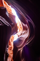 luci e ombre, Antelope Canyon, Arizona