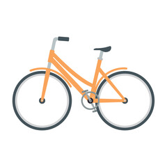 orange bicycle sport vehicle