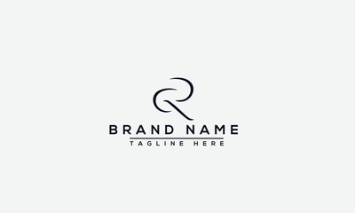 Logo design letter CR . Elegant modern. Vector template.