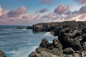 Fototapeta premium acantilado volcán