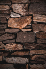 Stone texture in red-orange tones