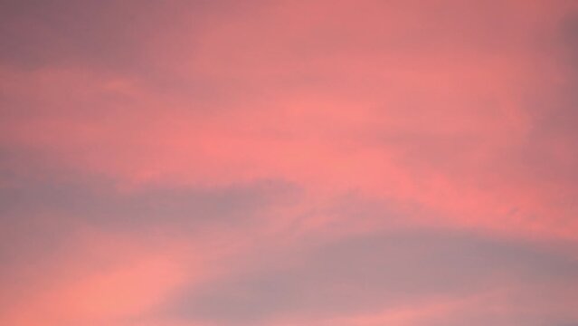 Sunset in background for titles and credits
