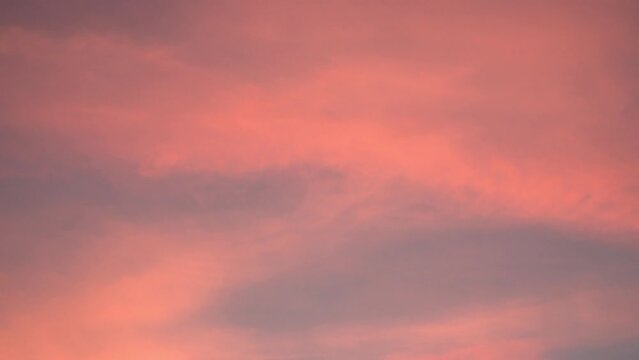 Sunset in background for titles and credits
