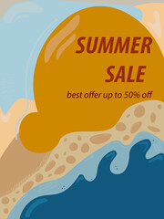 summer beach background