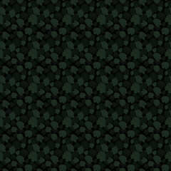 Seamless vector pattern in the form of green leaves