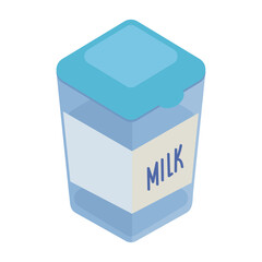 milk pot isometric