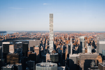 432 Park Avenue NYC Aerial View